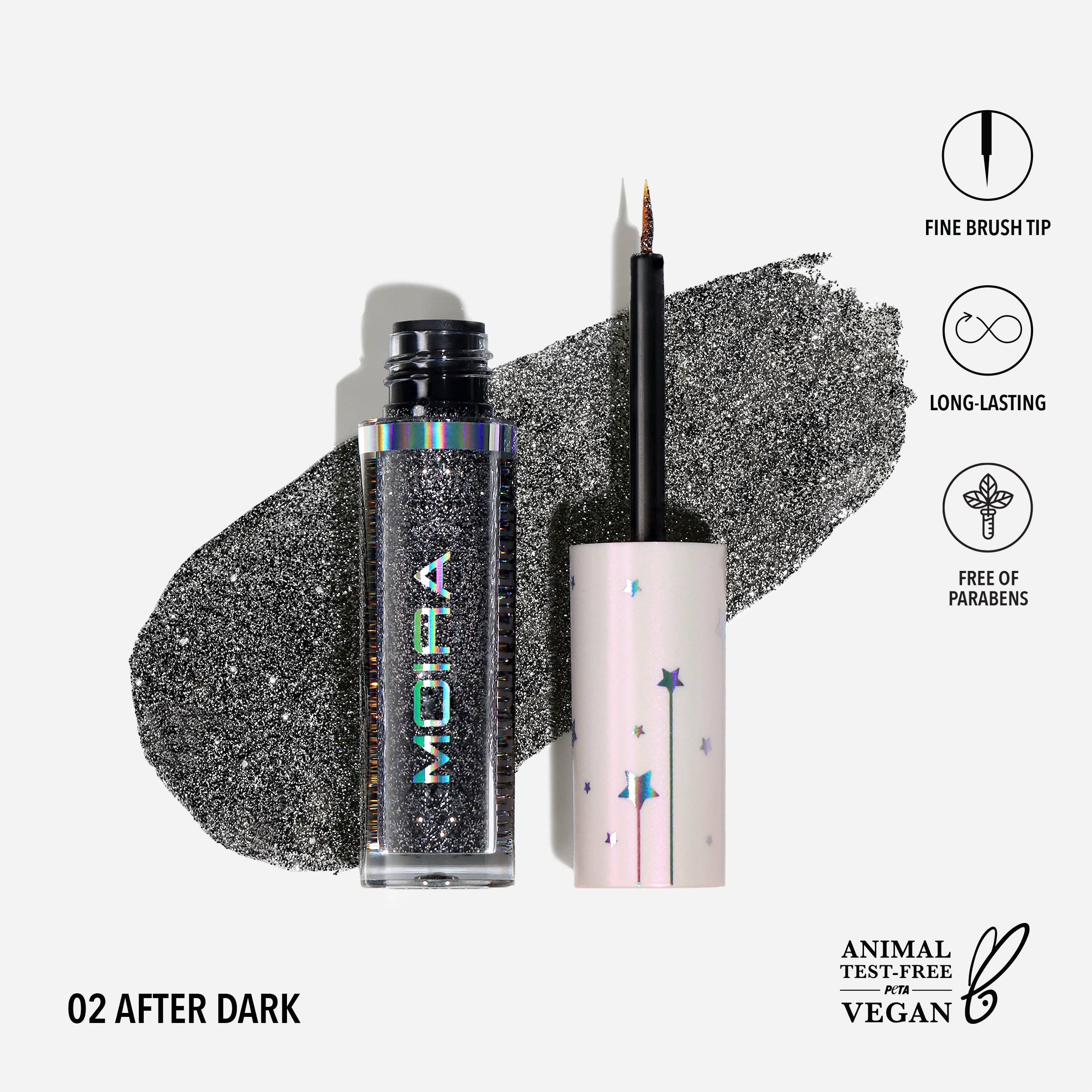 Moira - Glitter Glitter Liner (002 - After Dark)