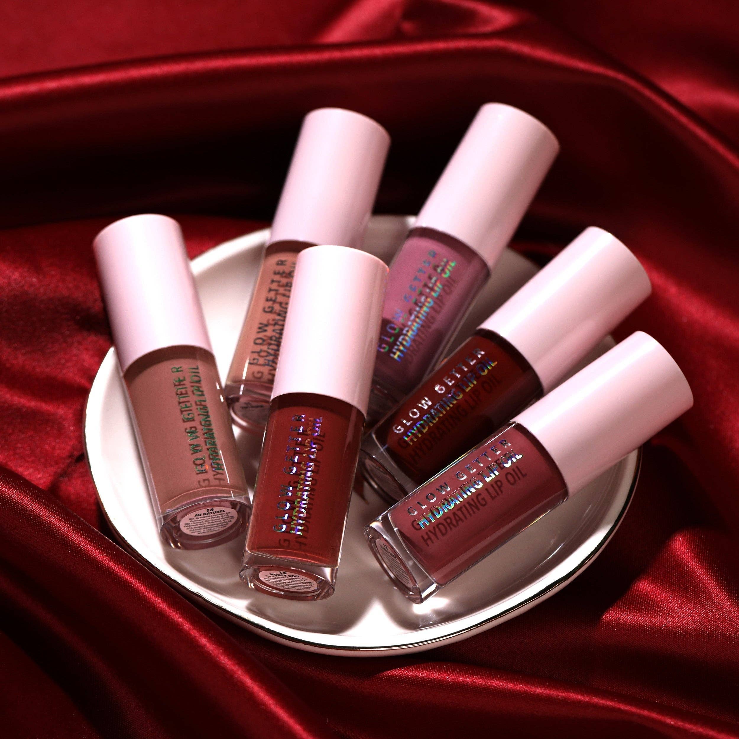 Moira - Glow Getter Hydrating Lip Oil – 016 Au Naturel