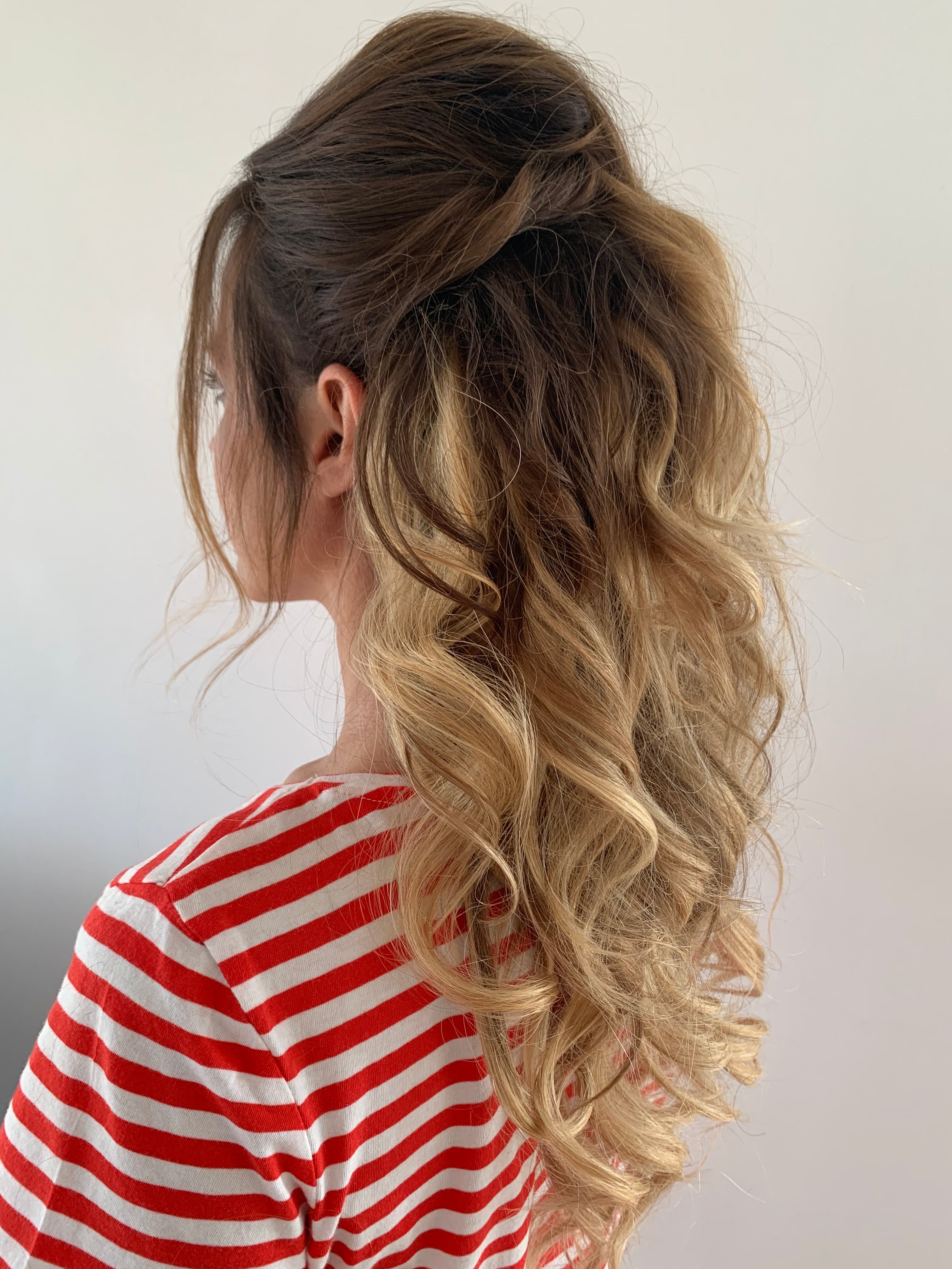 Tigerzzz-Stylists Echthaar Clip-in Extensions: 8-teiliges Set, 45cm, 120g