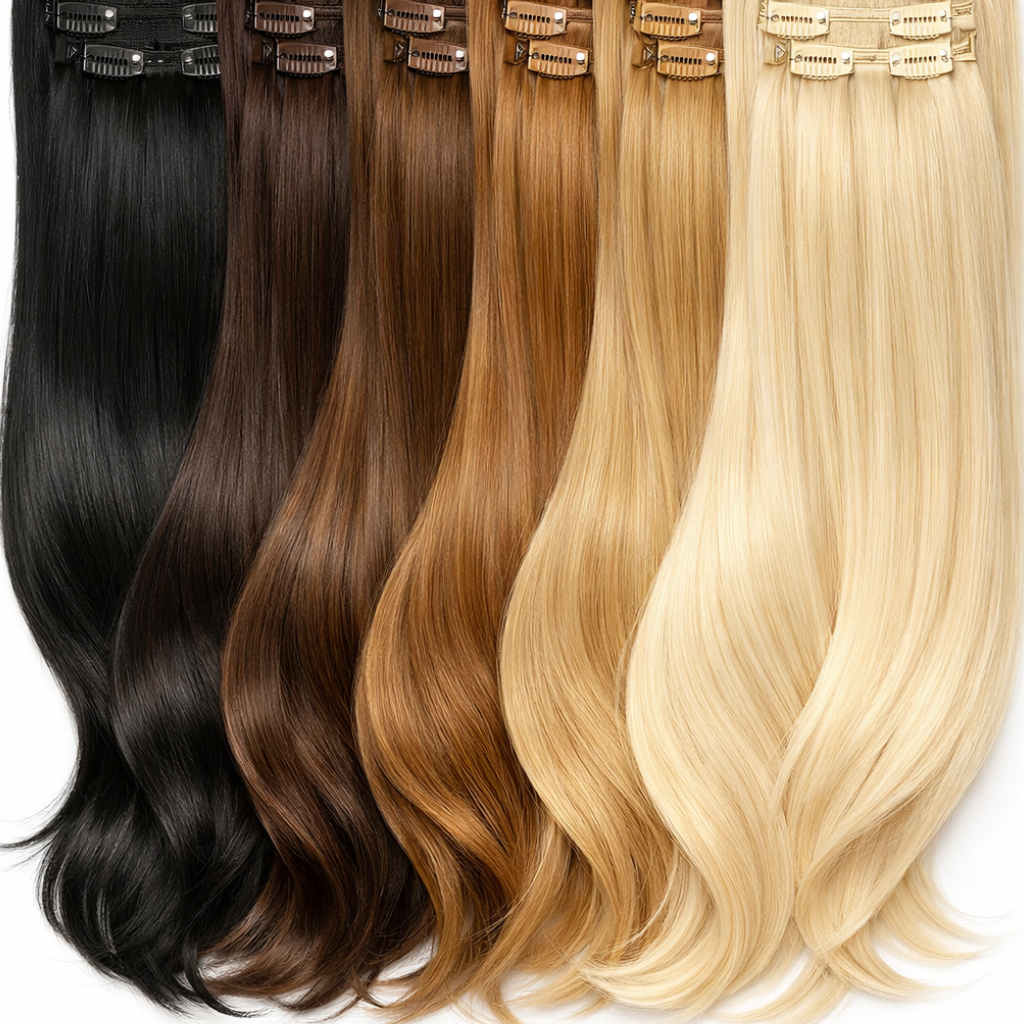 clip-in Set acht teilig von tigerzzz-shop 45cm 120gramm
