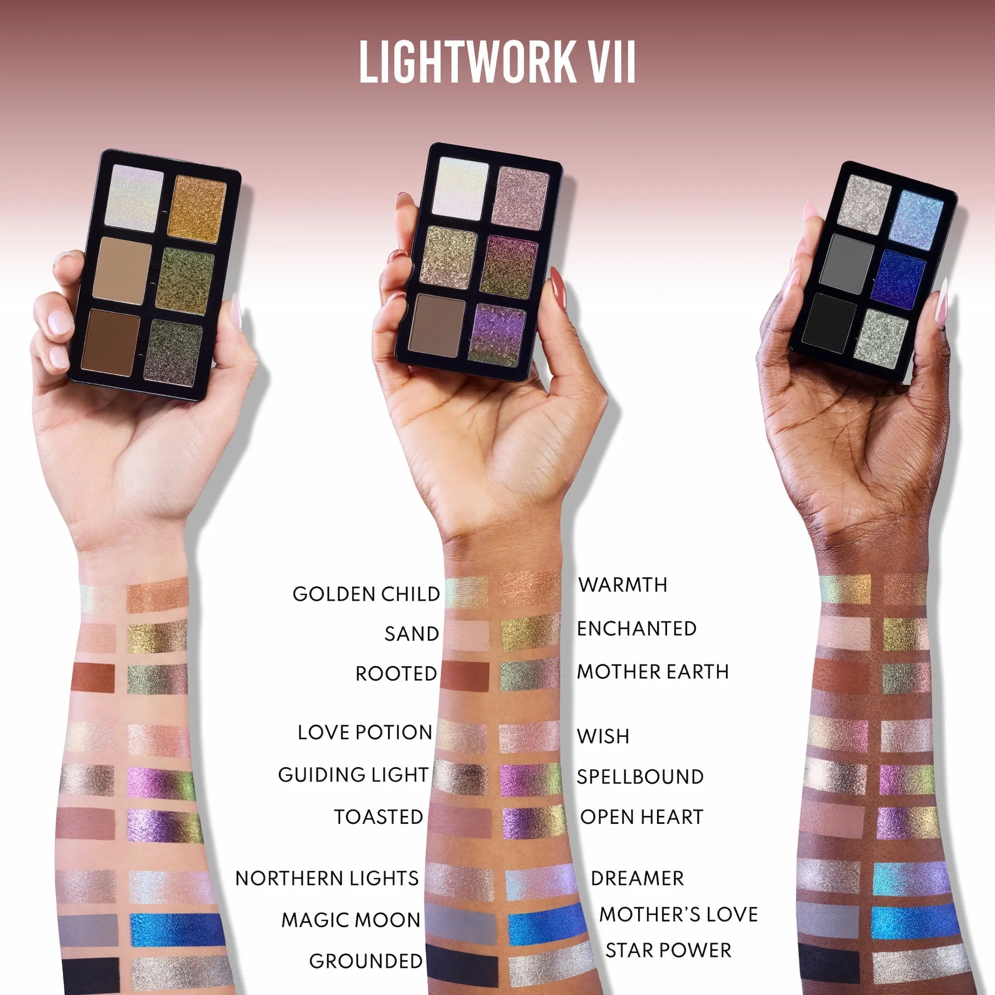 Danessa Myricks Lightwork 7 (VII) Lidschattenpalette, vegan - Tigerzzz - Shop