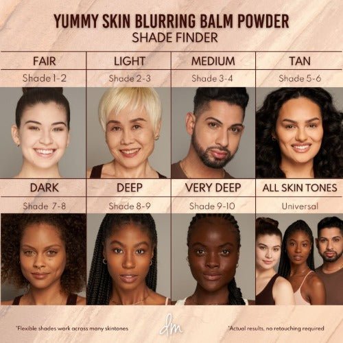 Danessa Myricks, Yummy Skin Blurring Balm Powder, vegan - Tigerzzz-Shop
