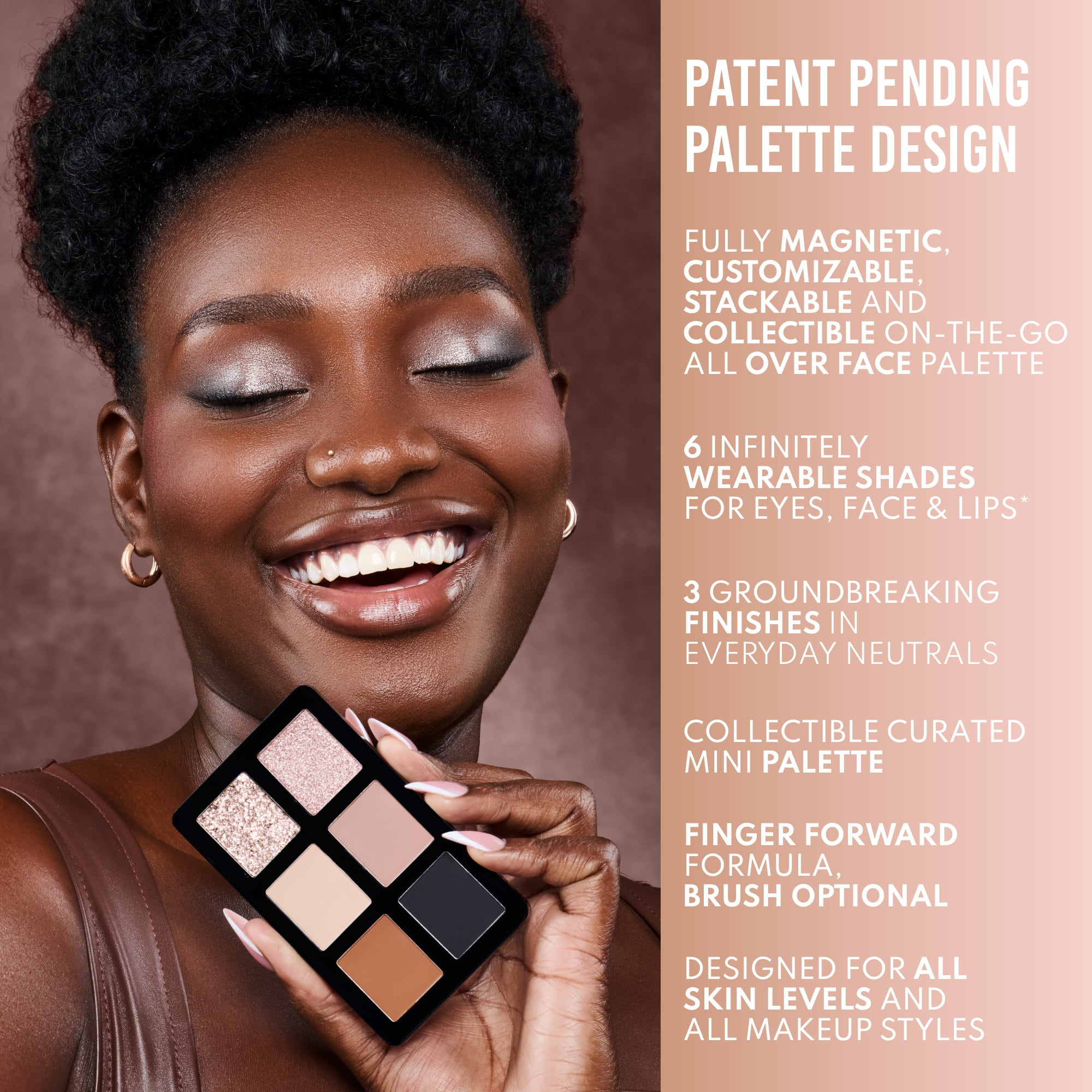 Danesse Myricks Lightwork Palette Everyday Magic – magnetische Limited Edition Multiuse Make-up Palette in kompakter, stapelbarer Verpackung