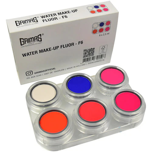 Grimas, Water Make-up Fluor Palette