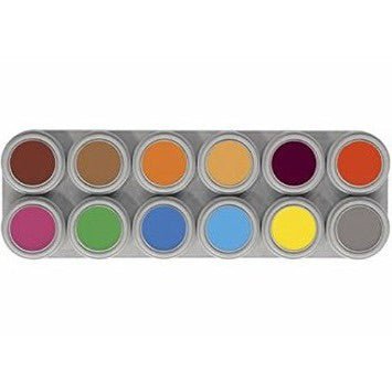 Grimas Wasserfarben Make-up Palette 12B - Tigerzzz-Shop