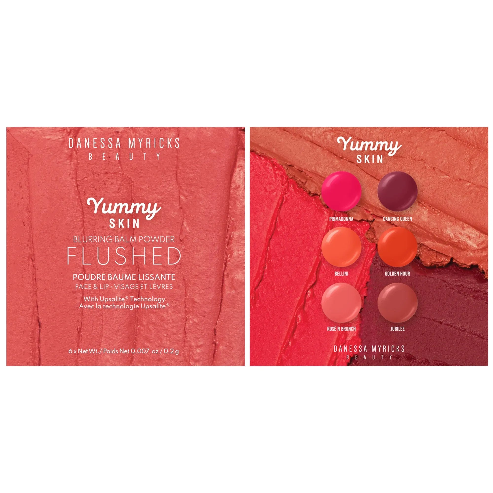 Danessa Myricks Yummy Skin Baume Flou Poudre Flushed, végétalien