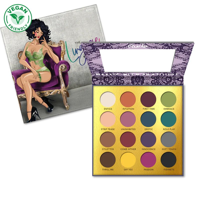 Rude Cosmetics - Wild Nights Lidschatten Palette (vegan) - Tigerzzz-Shop