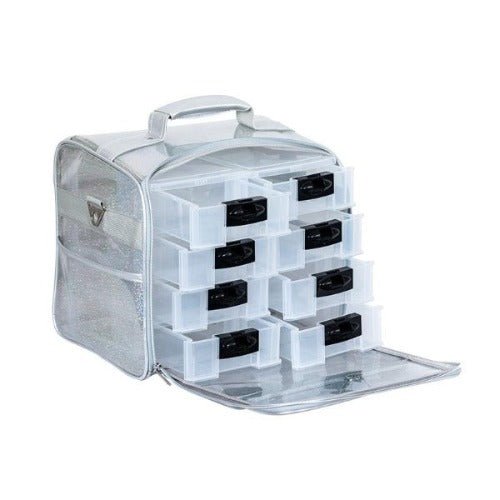 Tigerzzz-Stylists Beautycase „Organizer Prince“ (silbern) - Tigerzzz-Shop
