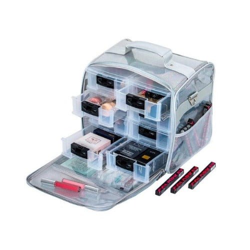 Tigerzzz-Stylists Beautycase „Organizer Prince“ (silbern) - Tigerzzz-Shop