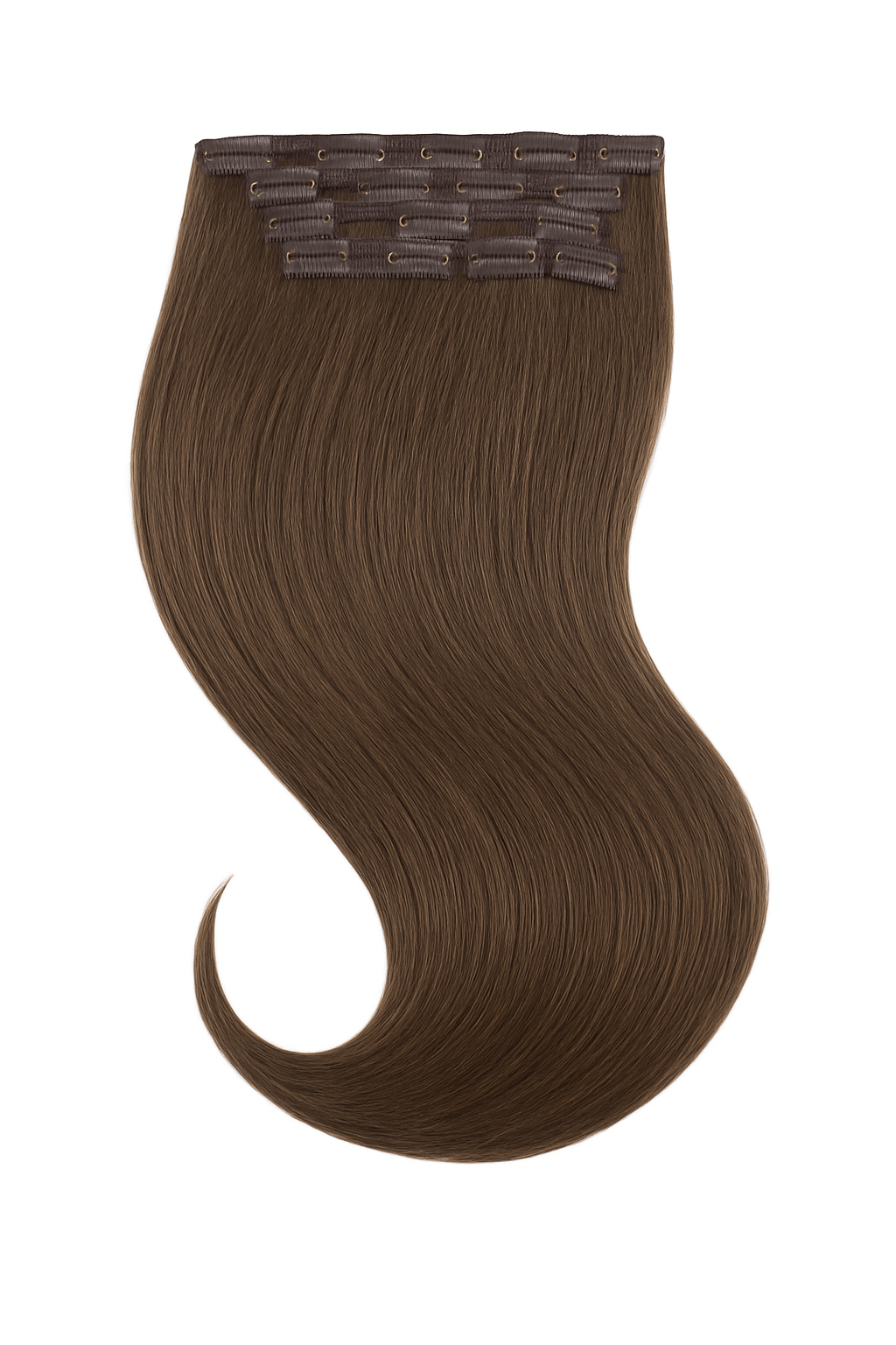 Tigerzzz - Stylists Echthaar Clip - in Extensions: Dunkelblond natur, 45cm, 120g - Tigerzzz - Shop