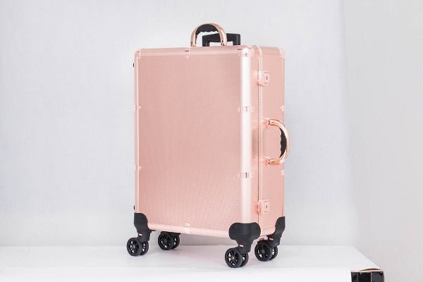 Tigerzzz-Stylists, Make-up Koffer mit Licht und Spiegel (rose gold), trolley with light - Tigerzzz-Shop