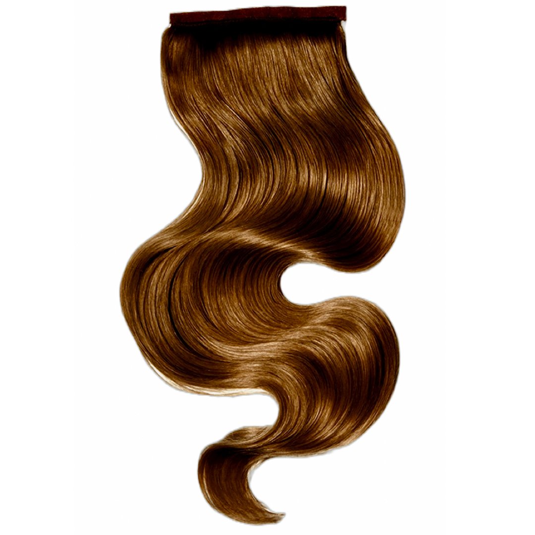 Tigerzzz-Stylists Ponytail Extensions (hellbraun Nr. 8) 55cm, 100 Gramm - Tigerzzz-Shop