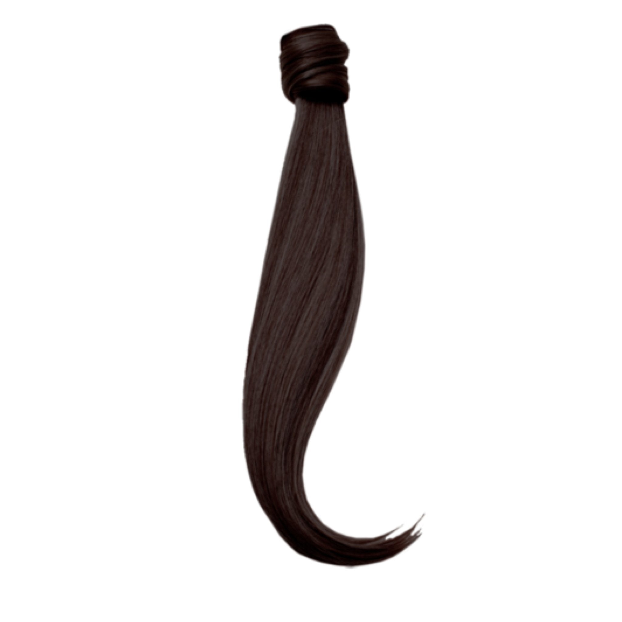 Tigerzzz-Stylists Ponytail Extensions (schwarzbraun Nr. 1b) 55cm, 100 Gramm - Tigerzzz-Shop