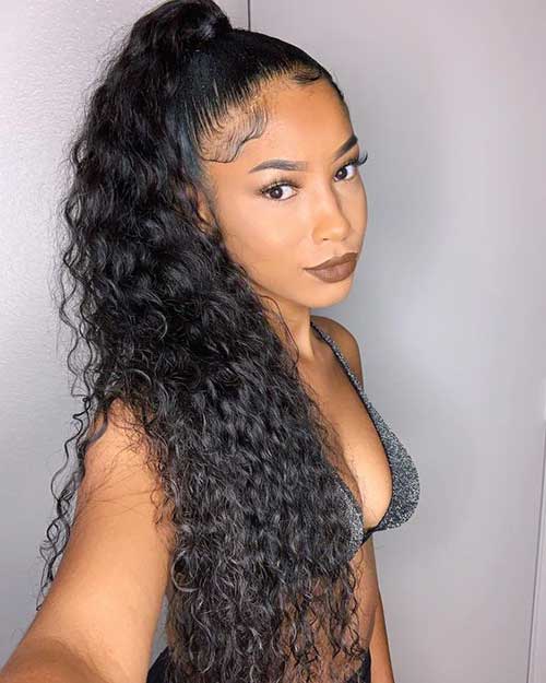 Tigerzzz-Stylists, Synthetic Ponytail Black - Tigerzzz-Shop