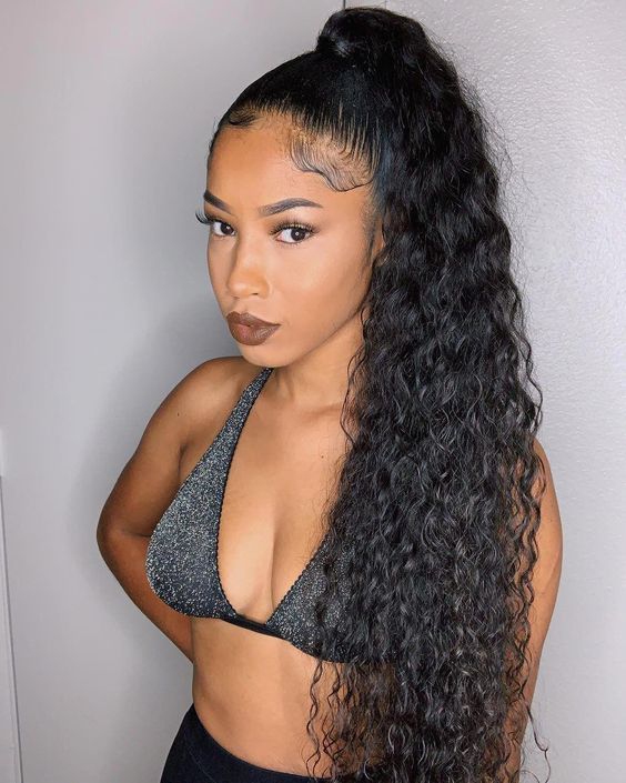 Tigerzzz-Stylists, Synthetic Ponytail Blackbrown - Tigerzzz-Shop