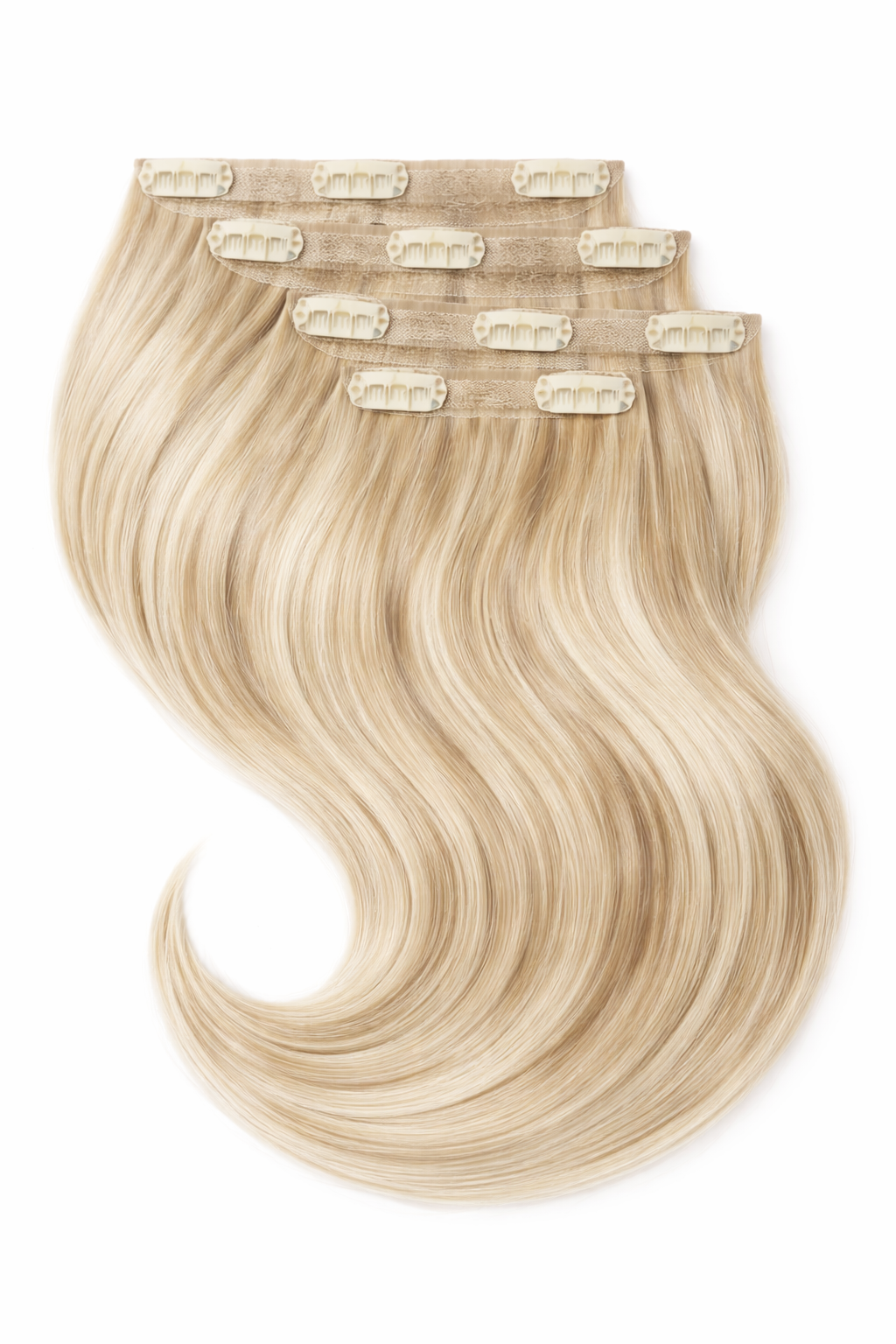Tigerzzz-Stylists Echthaar Clip-in Extensions: 8-teiliges Set, 45cm, 120g