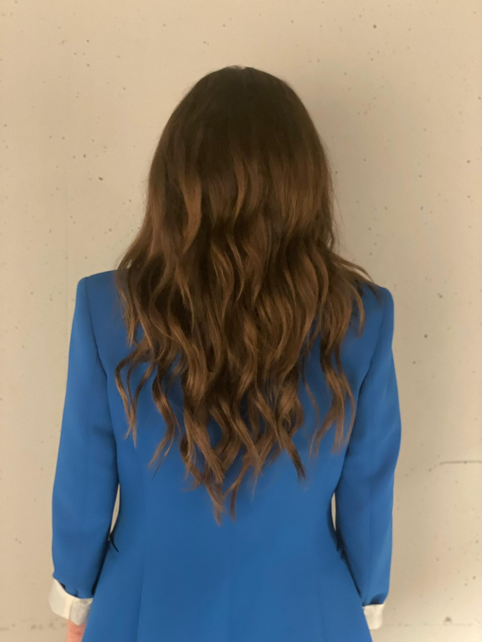 Tigerzzz-Stylists Echthaar Clip-in Extensions: 8-teiliges Set, 45cm, 120g