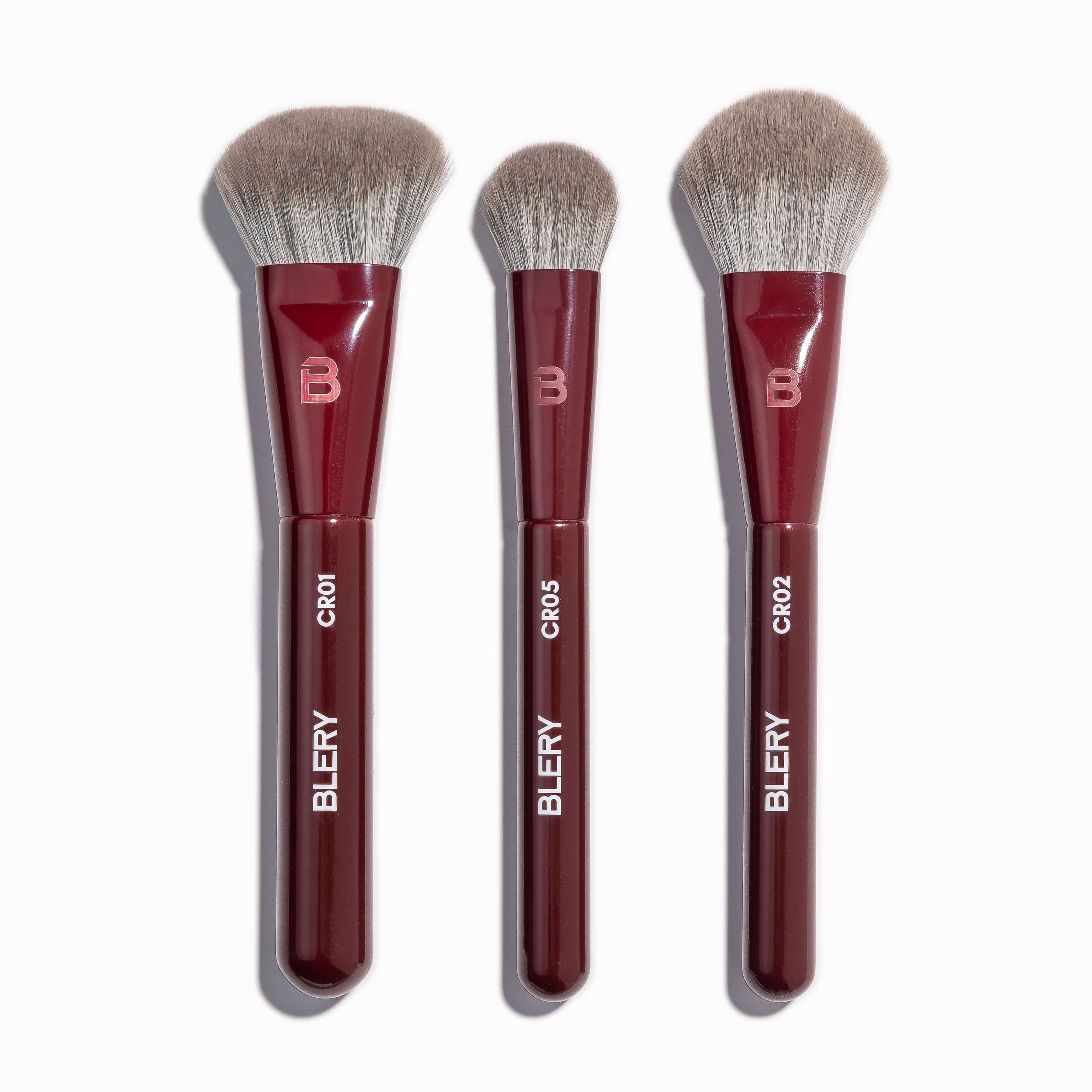 BLERY FACE TRIO – Teint-Pinsel Set für einen makellosen Glow