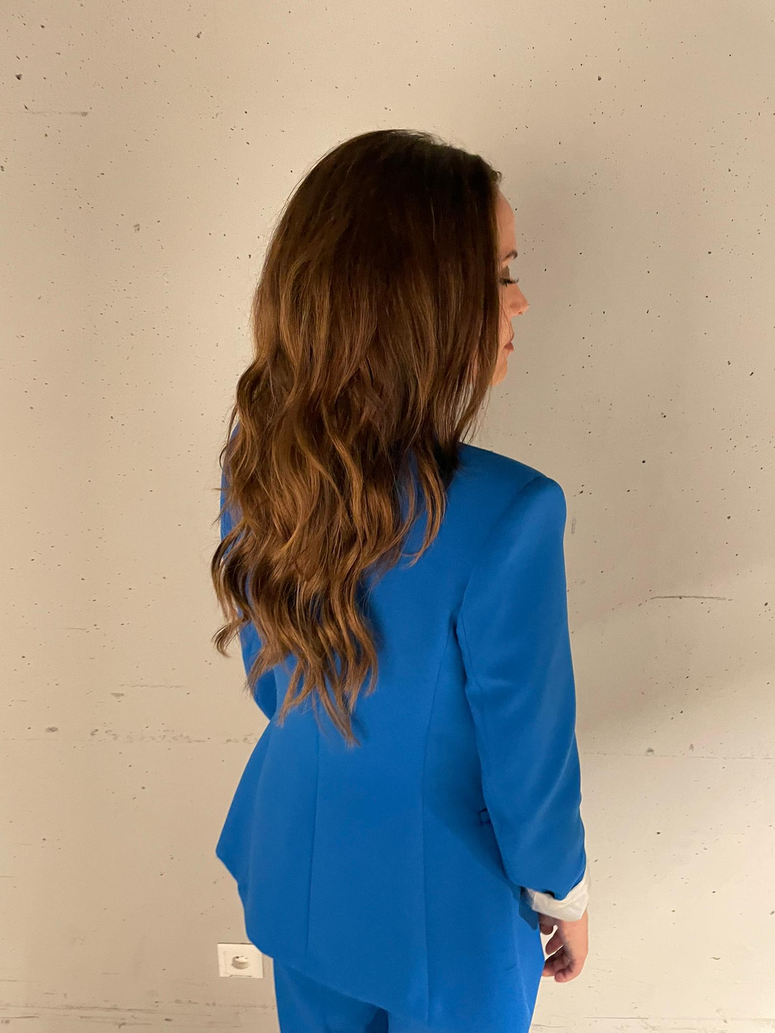 Tigerzzz-Stylists Echthaar Clip-in Extensions: 8-teiliges Set, 45cm, 120g