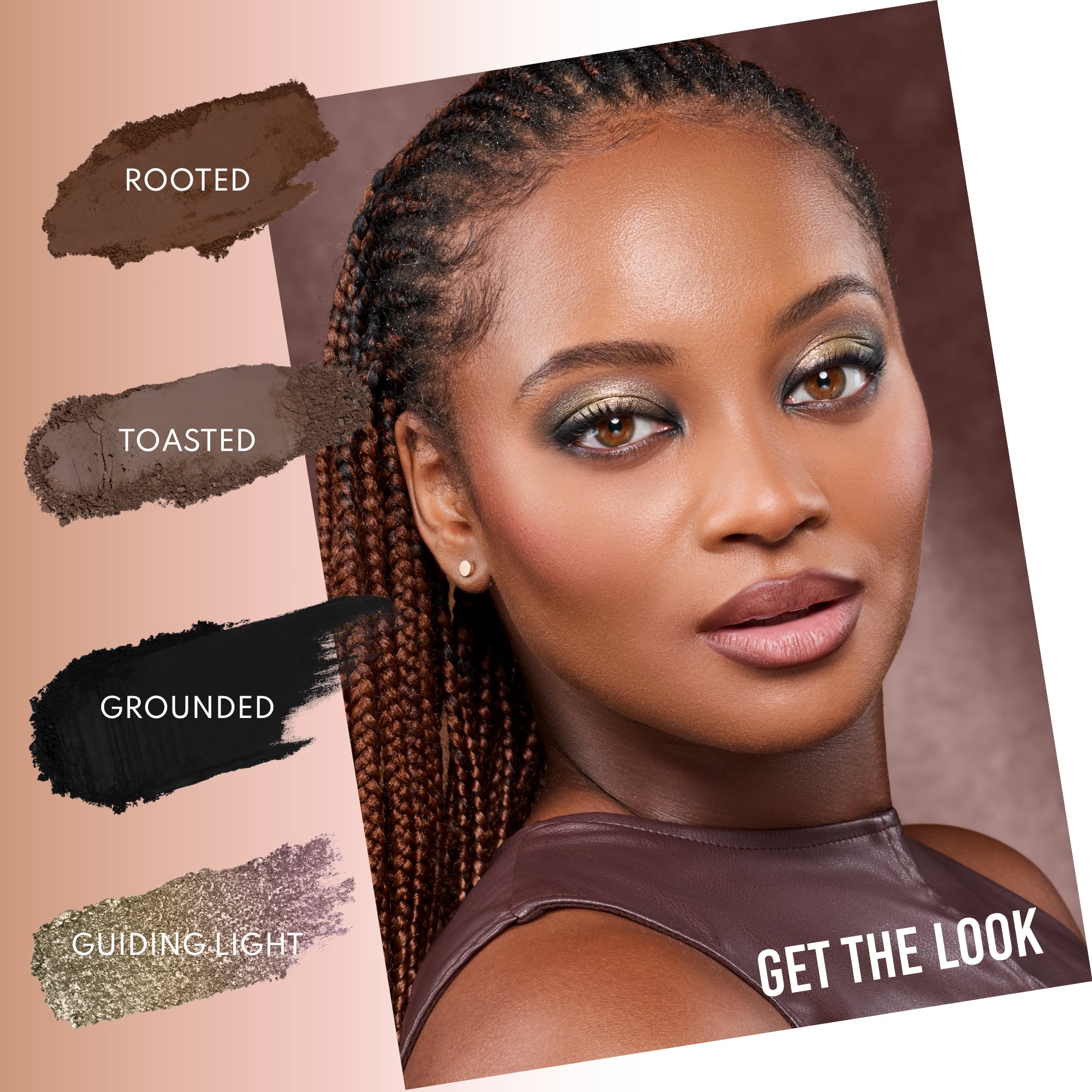 Danesse Myricks Lightwork Palette Everyday Magic make-up  – 6 Pastell-Pigmente in Soft Satin-Matte und Slick Chrome Finish für Augen, Wangen und Lippen