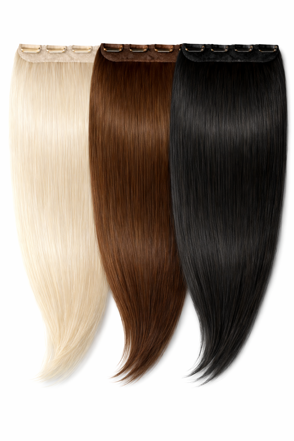 Tigerzzz Clip-in Extensions: One Piece, 55cm, 80gr