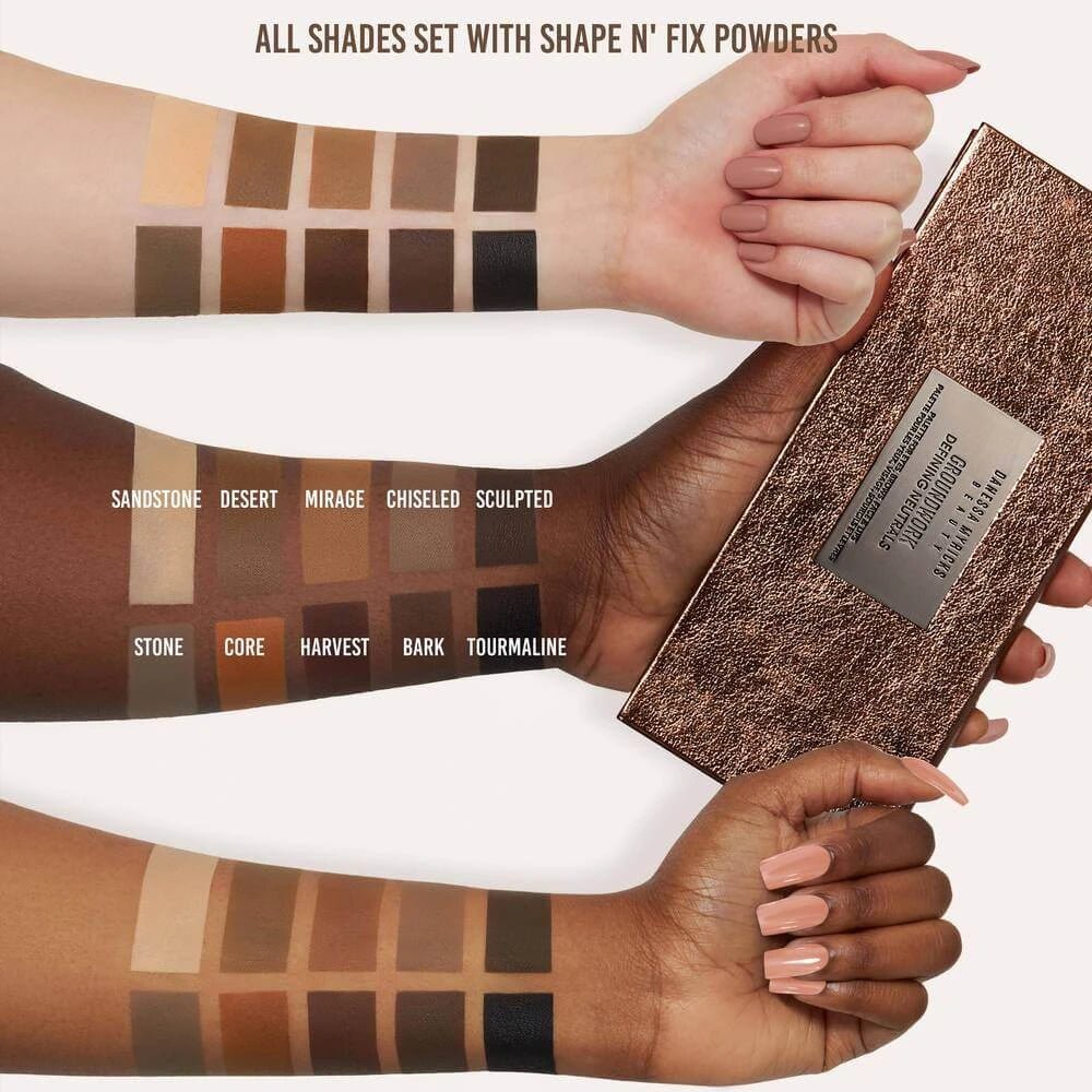 Danessa Maricks Groundwork Palette (all over Face Palette, vegan) - Tigerzzz-Shop