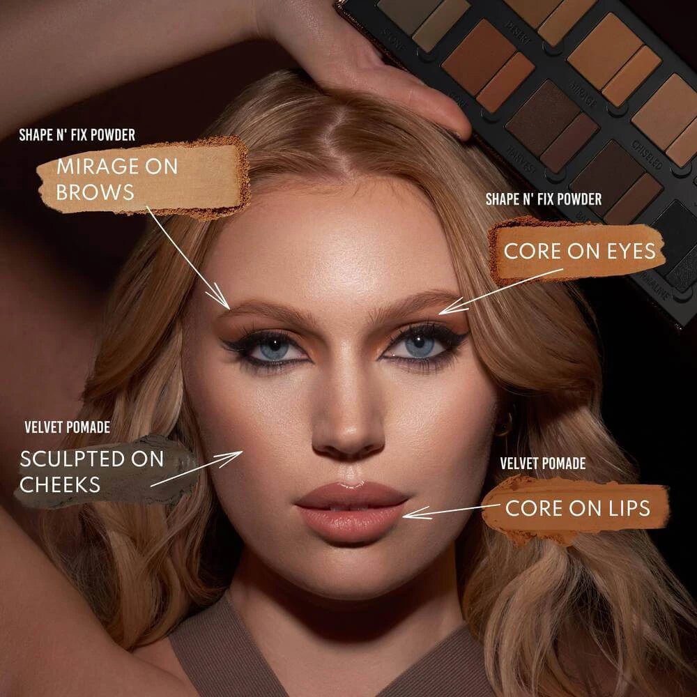 Danessa Maricks Groundwork Palette (all over Face Palette, vegan) - Tigerzzz-Shop