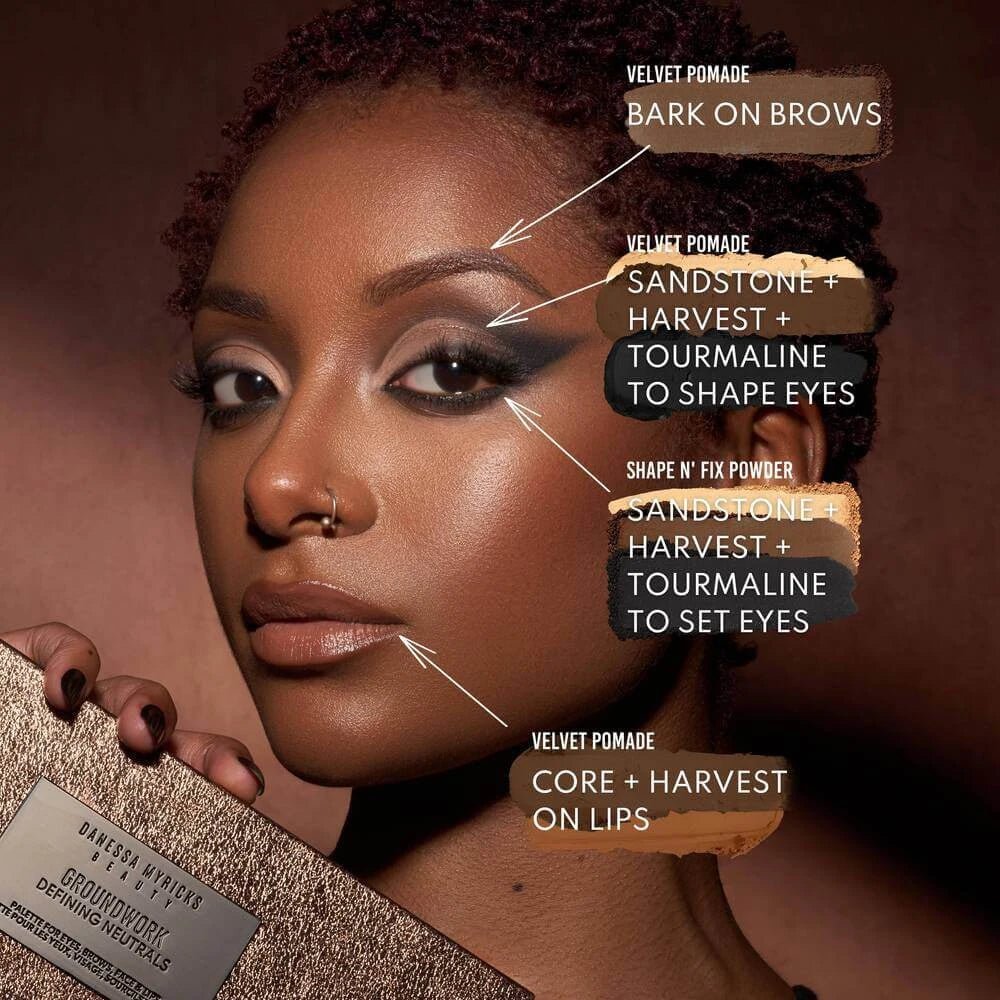 Danessa Maricks Groundwork Palette (all over Face Palette, vegan) - Tigerzzz-Shop