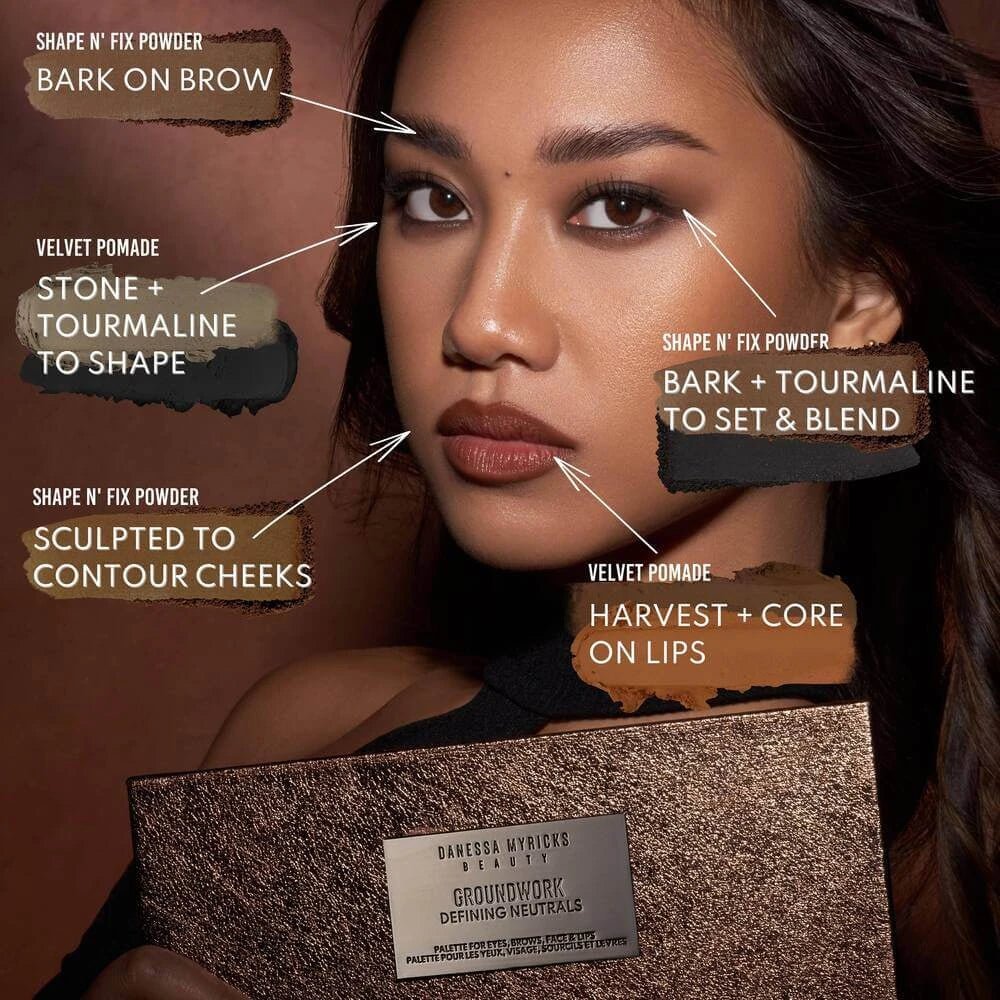 Danessa Maricks Groundwork Palette (all over Face Palette, vegan) - Tigerzzz-Shop