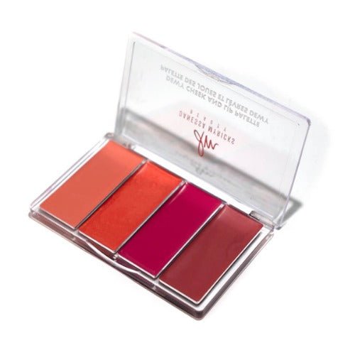 Danessa Myricks Dewy Cheek & Lip Palette "Dew it Flirty", vegan, Lippenstift und Blush - Tigerzzz-Shop