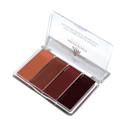Danessa Myricks Dewy Cheek & Lip Palette "Dew it Undercover", vegan, Lippenstift und Blush - Tigerzzz-Shop