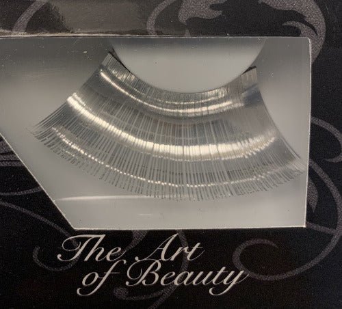 Elise Faux Eyelashes Metallic Silber - Tigerzzz-Shop