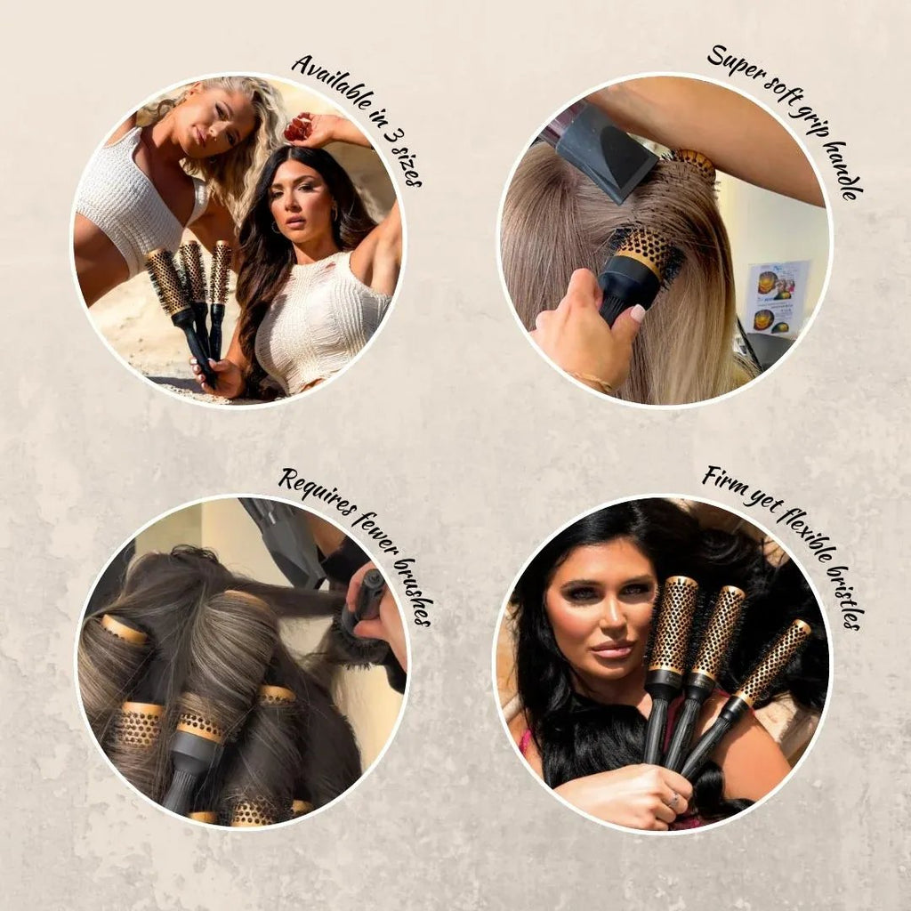 Hair made Easi: Blow Dry Brushes - professionelle Rundbürsten - Tigerzzz-Shop