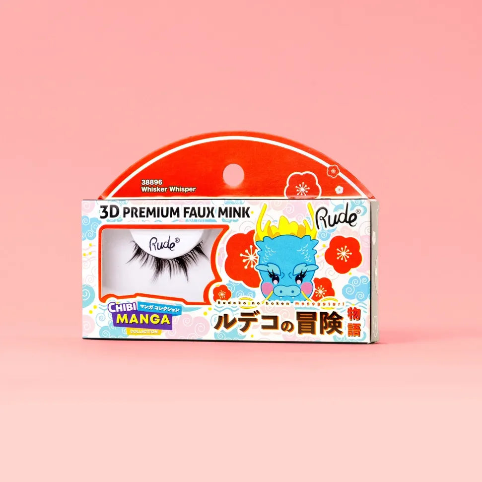 Rude Cosmetics - Chibi Manga 3D künstliche Wimpern