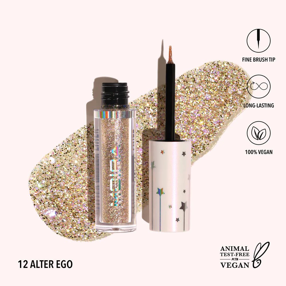 Moira Beatuy Glitter Glitter Liner - Tigerzzz - Shop