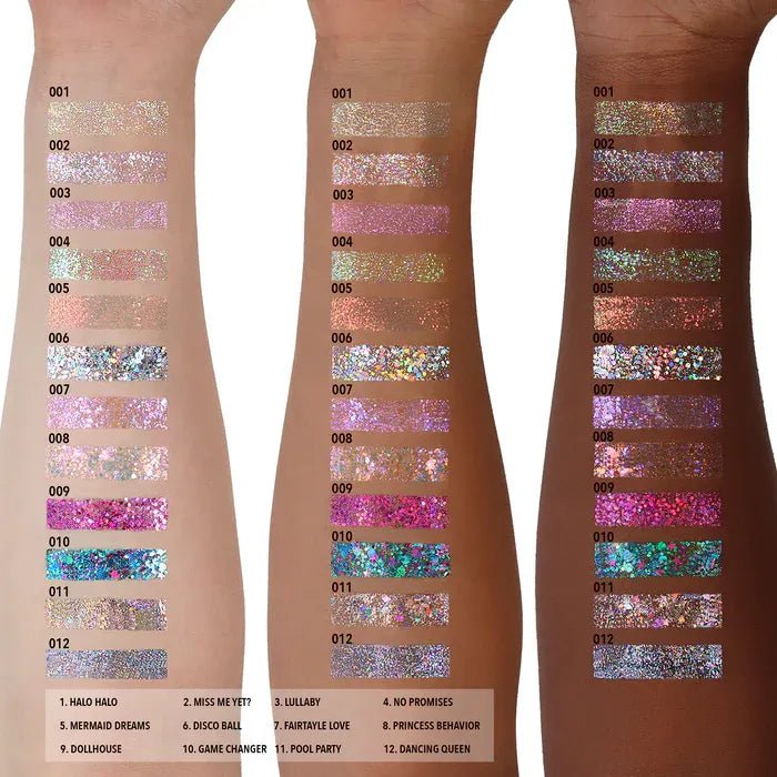 Moira Beauty Hologram Glitter Gel (vegan) - Tigerzzz - Shop