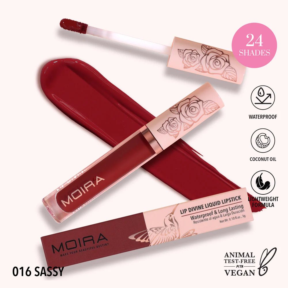 Moira Beauty Lip Divine Liquid Lipstick - Tigerzzz - Shop