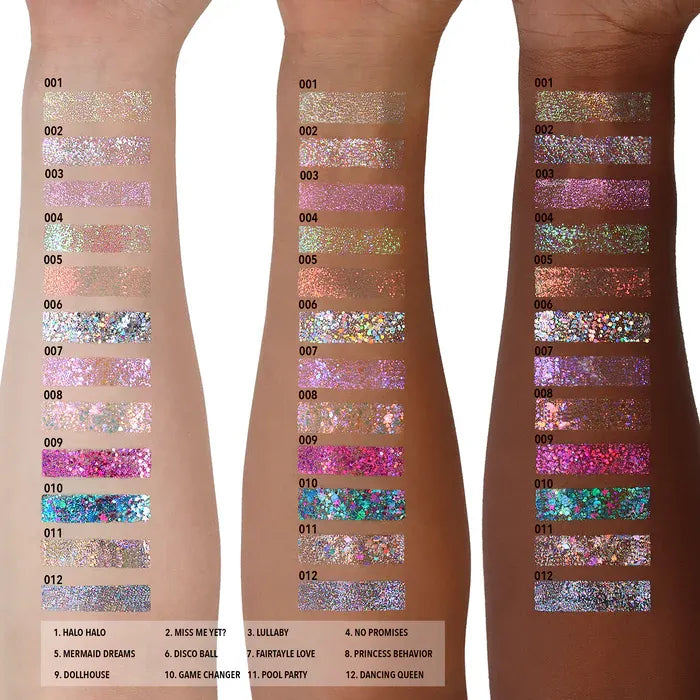 Moira Beauty Hologram Glitter Gel (vegan)