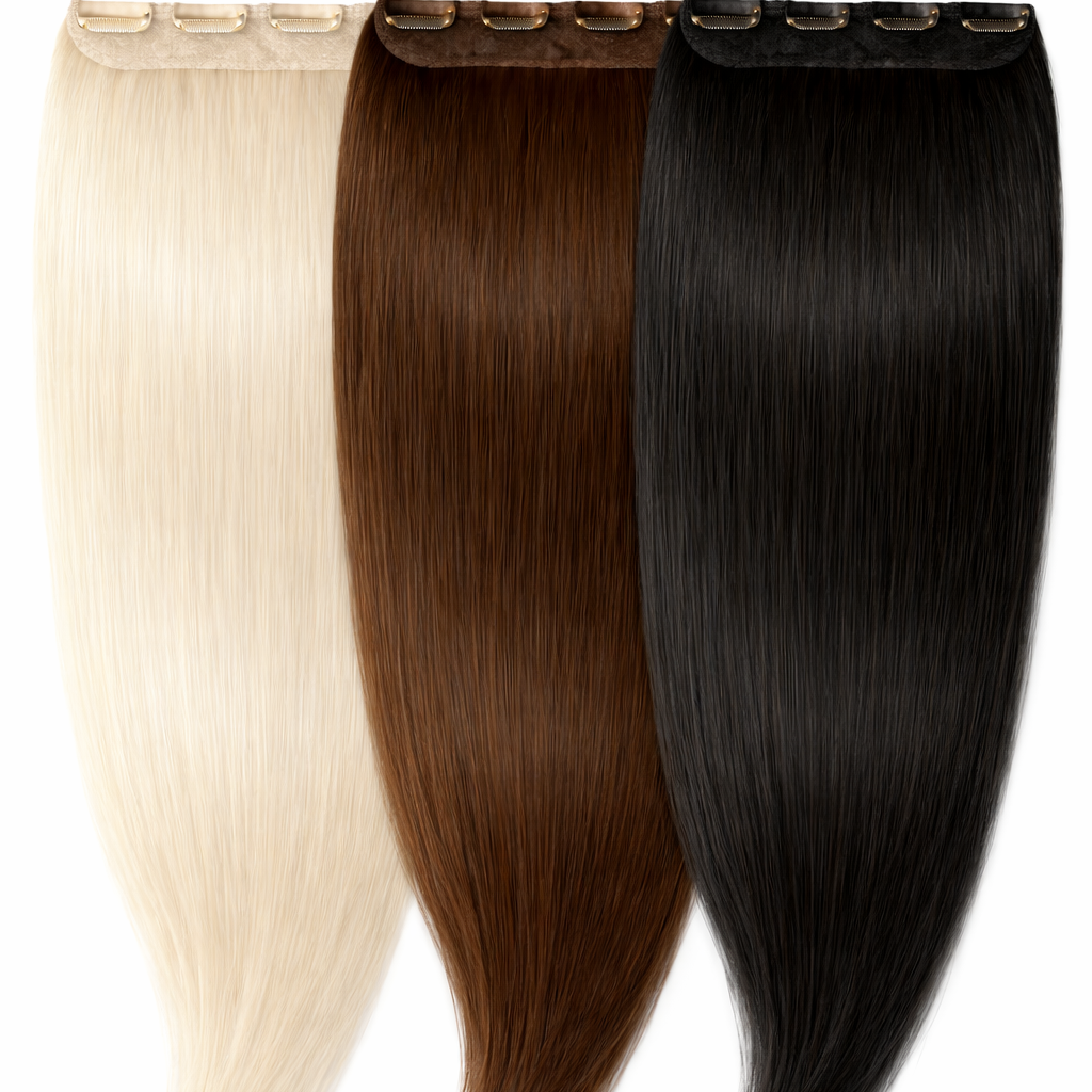 Tigerzzz Clip-in Extensions: One Piece, 55cm, 80gr