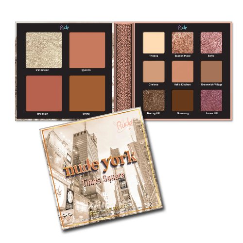 Rude Cosmetics, Nude York Eyes & Face Palette (vegan) - Tigerzzz-Shop