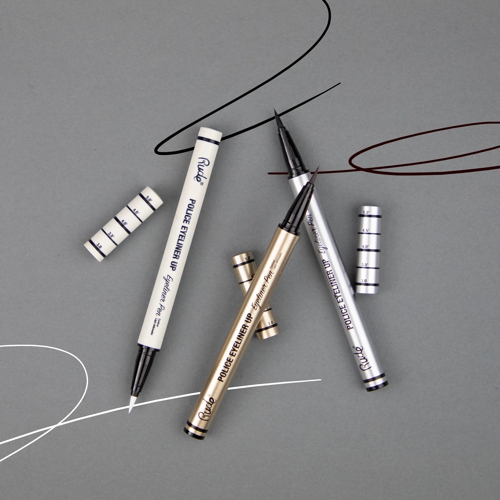 Rude Cosmetics - Police Eyeliner Up Eyeliner Pen - Tigerzzz - Shop