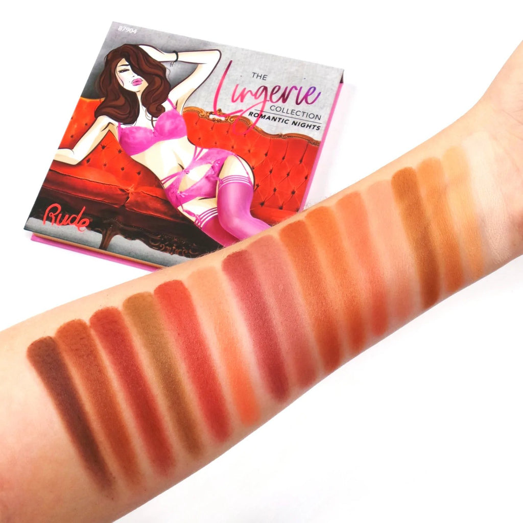 Rude Cosmetics - Romantic Nights Lidschatten Palette (vegan) - Tigerzzz-Shop