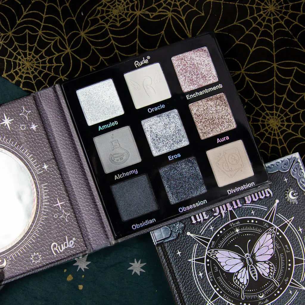 Rude Cosmetics - The Spell Book, smooth and blendable Eyeshadow Palette, Desire - Tigerzzz - Shop