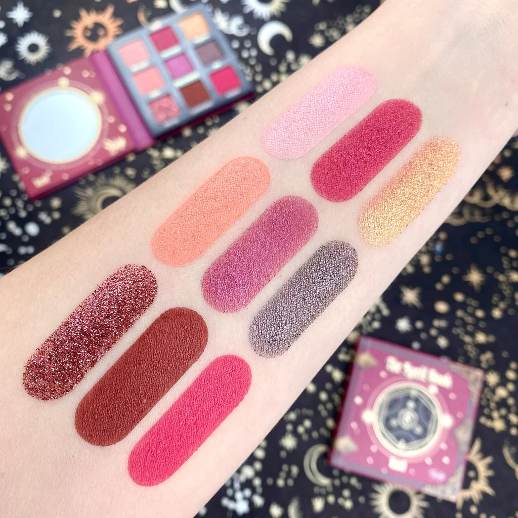 Rude Cosmetics - The Spell Book, smooth and blendable Eyeshadow Palette, Lust - Tigerzzz-Shop