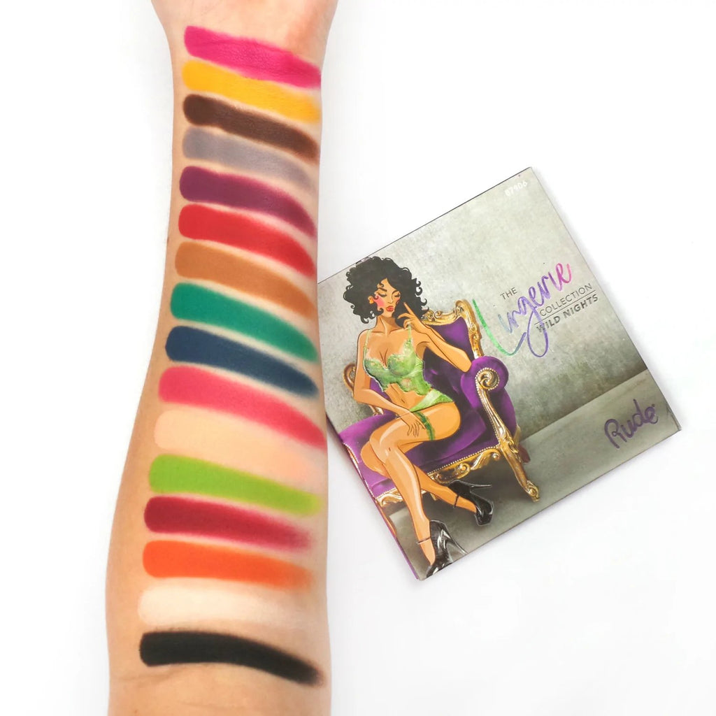 Rude Cosmetics - Wild Nights Lidschatten Palette (vegan) - Tigerzzz-Shop