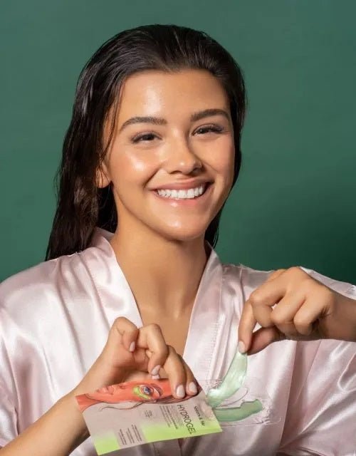 Sisters & me, Hydrogel Eyepatches Green, 10 Stück, vegan - Tigerzzz-Shop