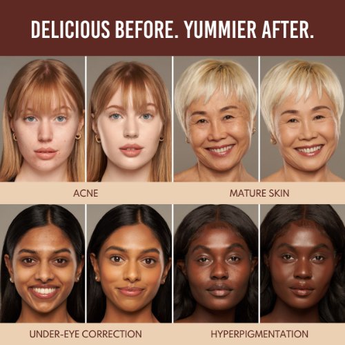 TESTER Danessa Myricks Yummy Skin Serum Foundation (vegan), 2ml - Tigerzzz-Shop