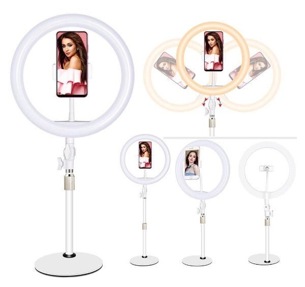 Tigerzzz Fill Light, Ringlicht, Licht für Beauty Blogger, Licht für Videocalls - Tigerzzz-Shop