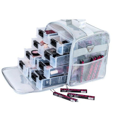 Tigerzzz-Stylists Beautycase „Organizer Prince“ (silbern) - Tigerzzz-Shop