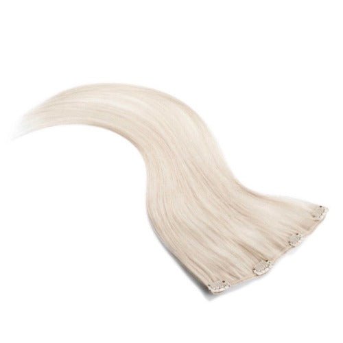 Tigerzzz-Stylists Clip-in Extensions: Platinblond, 40cm, 40gr - Tigerzzz-Shop